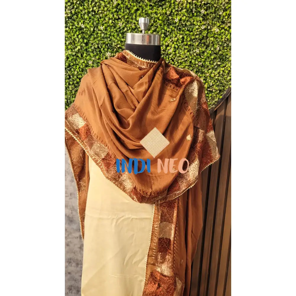 Beige Cotton Fabric